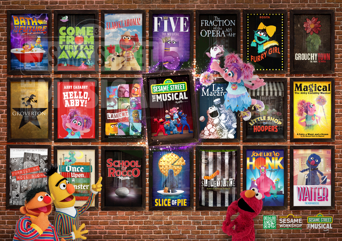 Photo: SESAME STREET THE MUSICAL Releases Special Edition Broadway Parody Poster to Benefit Sesame Workshop  Image