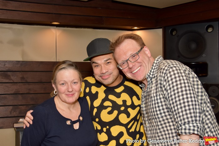 Lynn Pinto (Executive Producer), Andros Rodriguez (Producer and Engineer) and Richard Photo