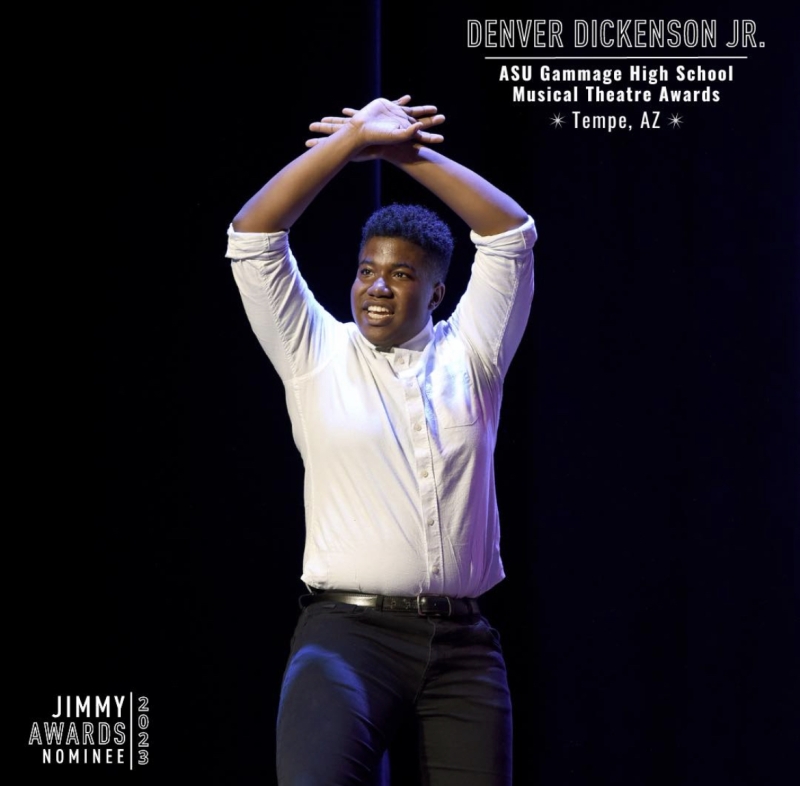 Student Blog: 2023 Jimmy Award Nominee Denver Dickenson Jr. on Defying Expectations and Thriving with Versatility Image