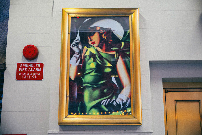 Photos: Selected Works of Tamara de Lempicka Are On Display Outside the Longacre Theatre Image
