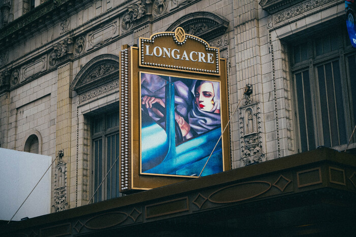 Photos: Selected Works of Tamara de Lempicka Are On Display Outside the Longacre Theatre Image