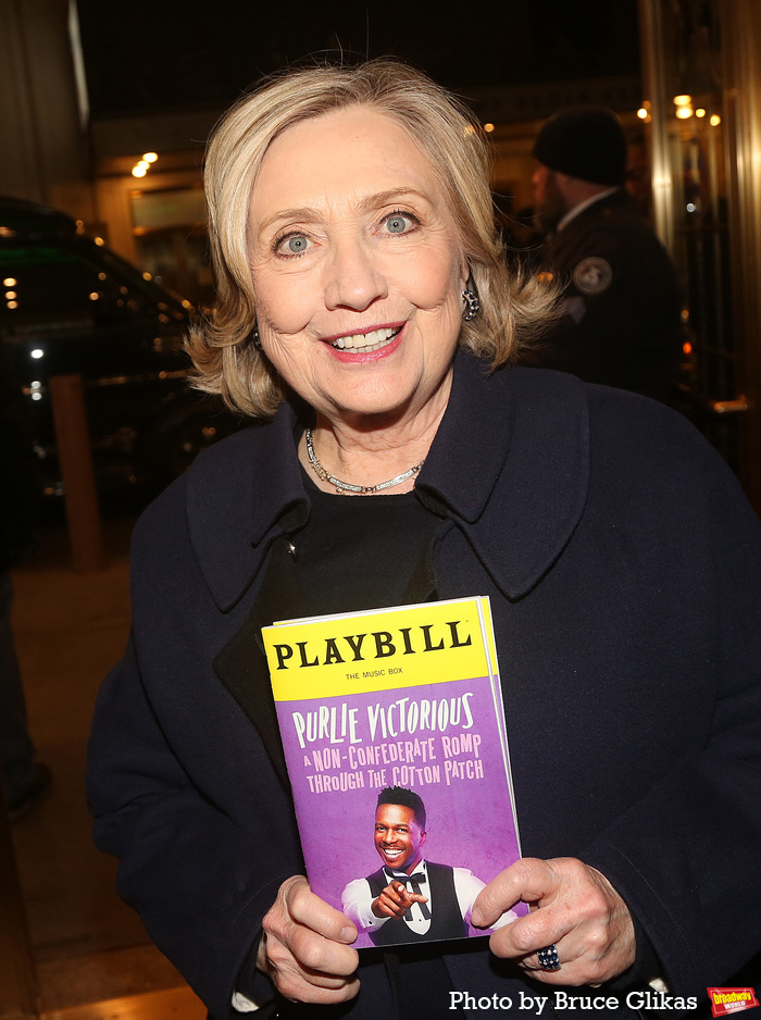 Photos: Hillary Clinton Visits PURLIE VICTORIOUS on Broadway Image