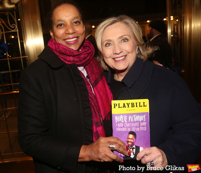 Photos: Hillary Clinton Visits PURLIE VICTORIOUS on Broadway 