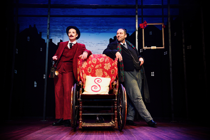 Photos: First Look At A SHERLOCK CAROL At Marylebone Theatre 