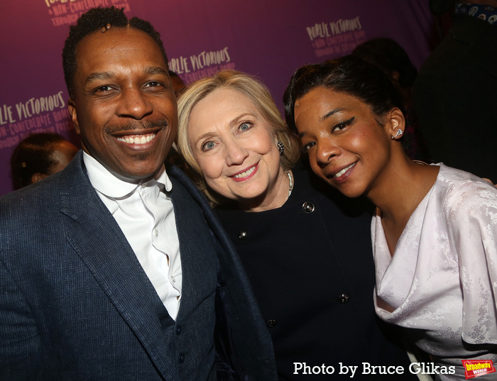 Photos: Hillary Clinton Visits PURLIE VICTORIOUS on Broadway Image
