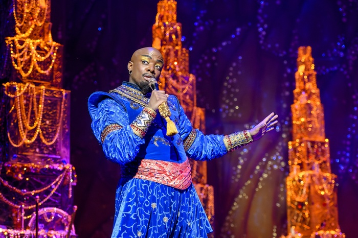 Photos: First Look at Gavin Adams, Desmonda Cathabel, Yeukayi Ushe, and More in the UK and Ireland Tour of ALADDIN 