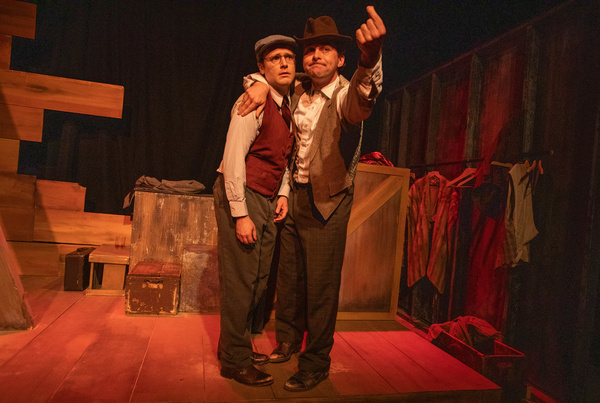 Chris Stahl and Patrick O''Konis in INDECENT at Wilbury Theatre Group; photo by Erin  Photo