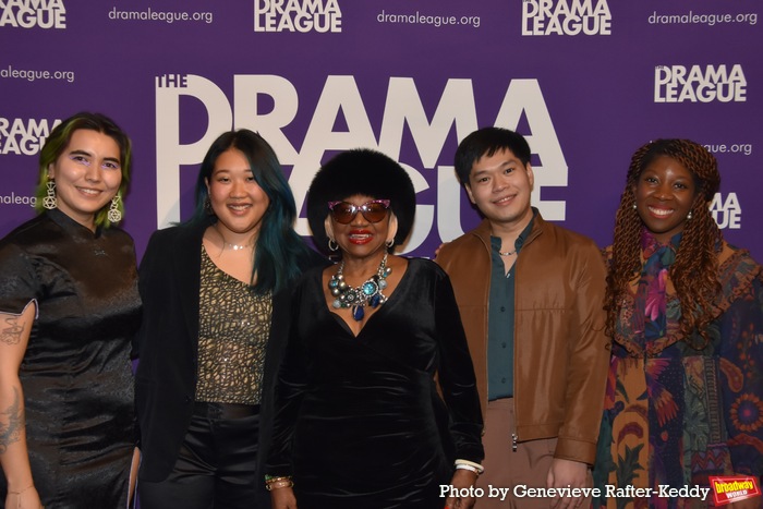 Irene Gandy joins with Stage Directors Assistants- Susanna Jaramillo, Michele Chan, S Photo