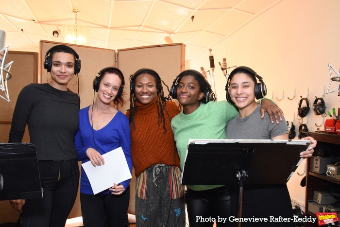 Yana Perrault, Kim Taylor, Damani Van Rensalier, Johanna Moise and Lauren Boyd Photo