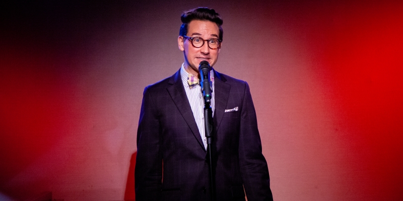 Review: Jason Henderson Charms Don't Tell Mama Audience With GETTING TO NOEL YOU Image