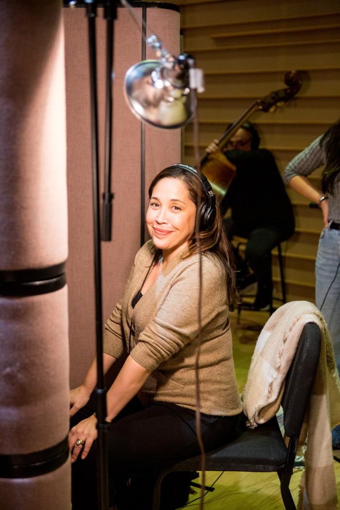 Photos: Go Inside the Cast Recording Session of THE GARDENS OF ANUNCIA Image