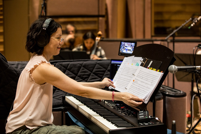 Photos: Go Inside the Cast Recording Session of THE GARDENS OF ANUNCIA Image