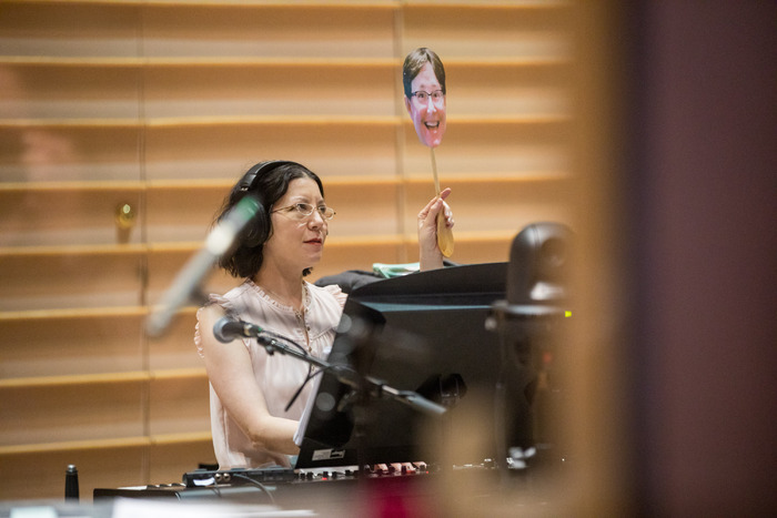 Photos: Go Inside the Cast Recording Session of THE GARDENS OF ANUNCIA Image