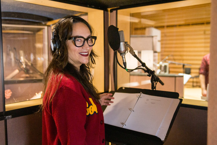 Photos: Go Inside the Cast Recording Session of THE GARDENS OF ANUNCIA Image
