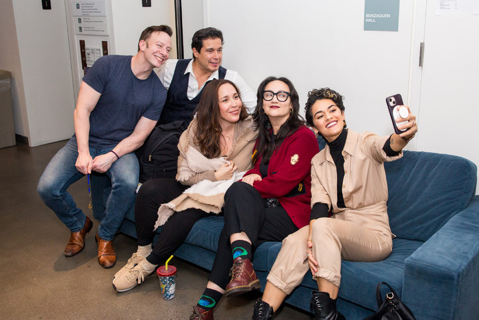 Photos: Go Inside the Cast Recording Session of THE GARDENS OF ANUNCIA Image