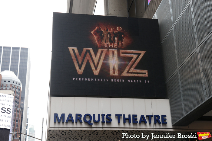 Up on the Marquee: THE WIZ Image