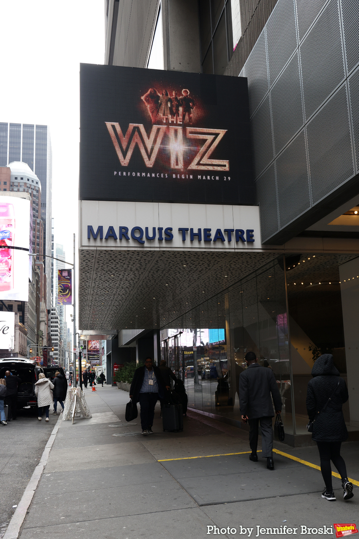 Up on the Marquee: THE WIZ Image