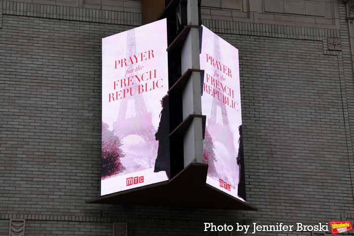 Up on the Marquee: PRAYER FOR THE FRENCH REPUBLIC Image