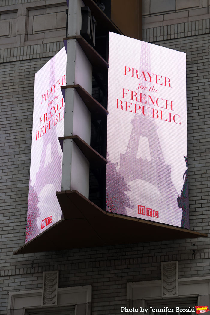 Up on the Marquee: PRAYER FOR THE FRENCH REPUBLIC Image