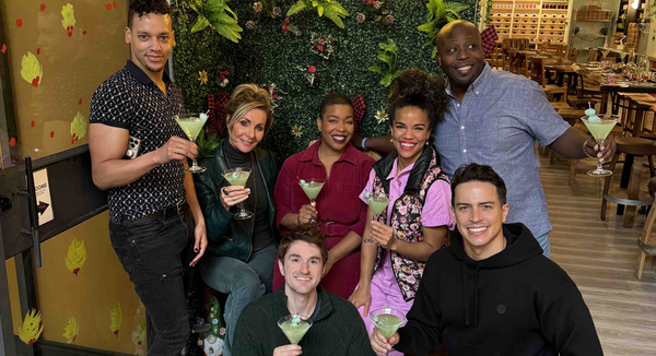 Photos: COMPANY National Tour Cast Members Make Their Own Custom Martini Candles Image