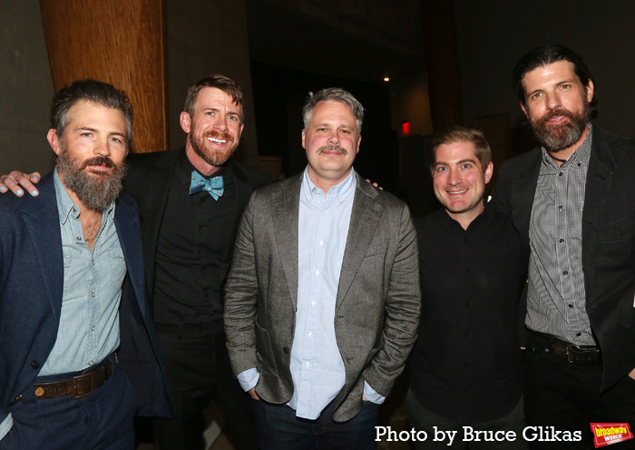 Scott Avett, Will Van Dyke, Chris Miller, Brian Usifer and Seth Avett Photo