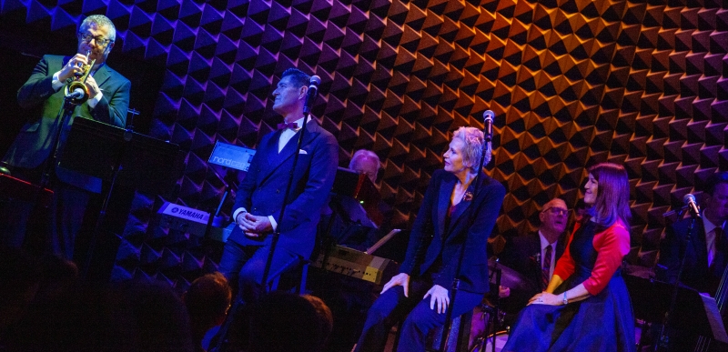 Review: JANE LYNCH & KATE FLANNERY Bring the Glee to Their Office Christmas Party In A SWINGIN' LITTLE CHRISTMAS at Joe's Pub 