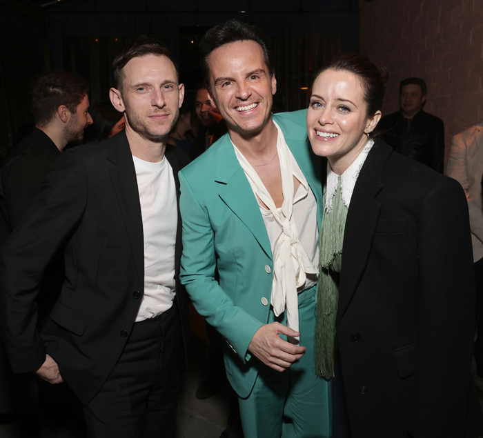 Jamie Bell, Andrew Scott, and Claire Foy Photo