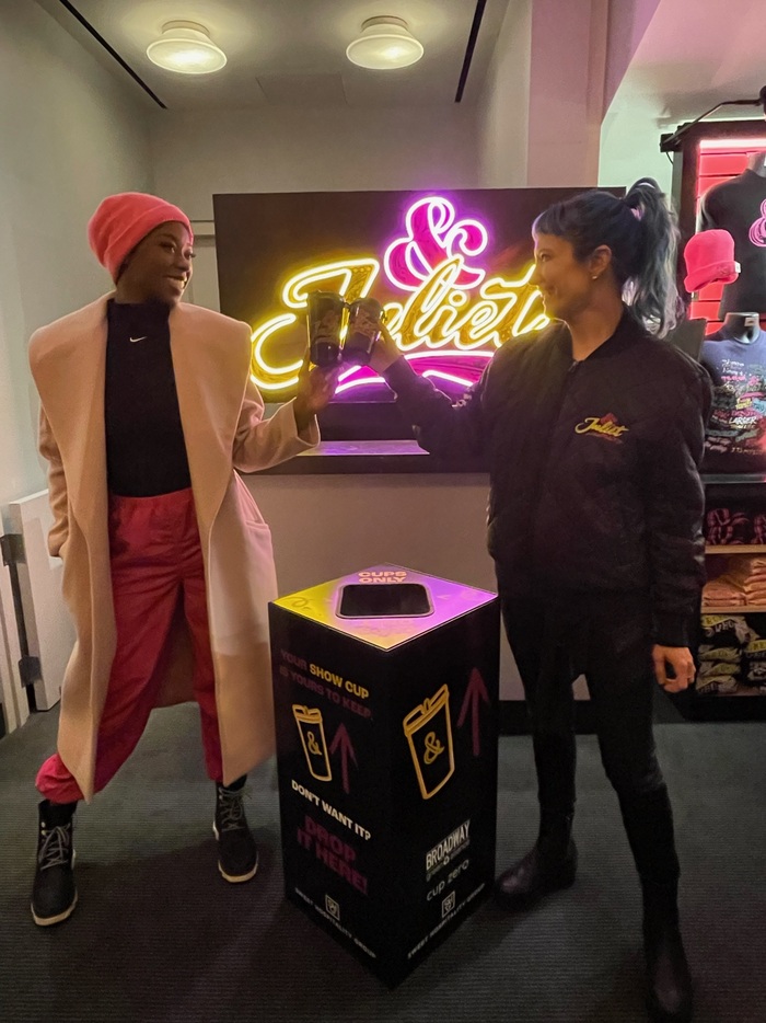 Photos: Sustainability Gets Amped Up on Broadway at & JULIET Image
