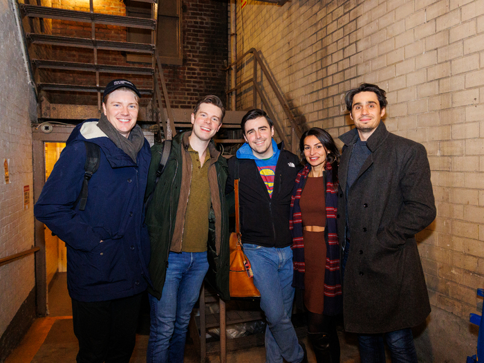 Photos: Martyna Majok and Bobby Conte Visit HARMONY on Broadway Image