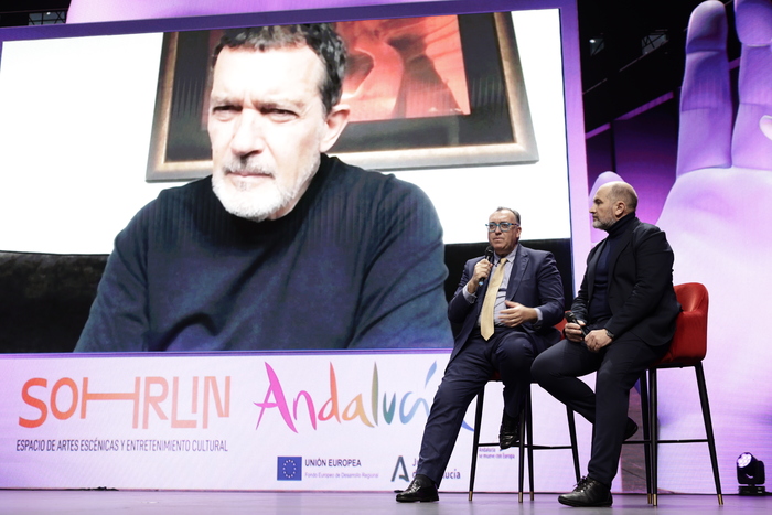 Photos: Antonio Banderas presenta el Espacio SOHRLIN en Málaga 
