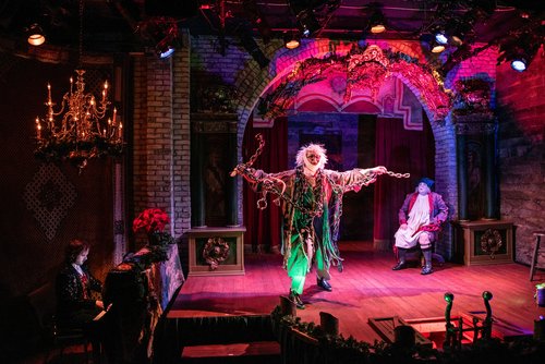 Review: SCROOGE IN ROUGE at Open Eye Theatre Image