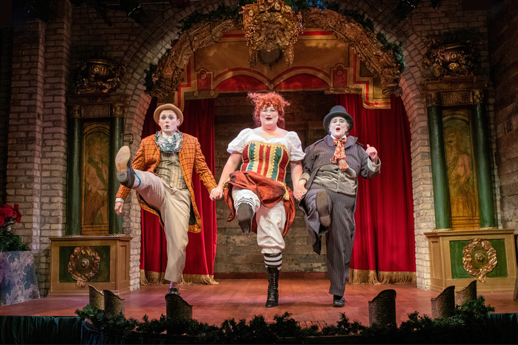 Review: SCROOGE IN ROUGE at Open Eye Theatre Image