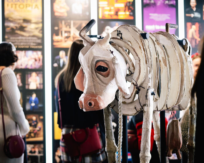 Photos: Gavin Creel, Cole Thompson and Kennedy Kanagawa Celebrate Milky White's Arrival at the Museum of Broadway 
