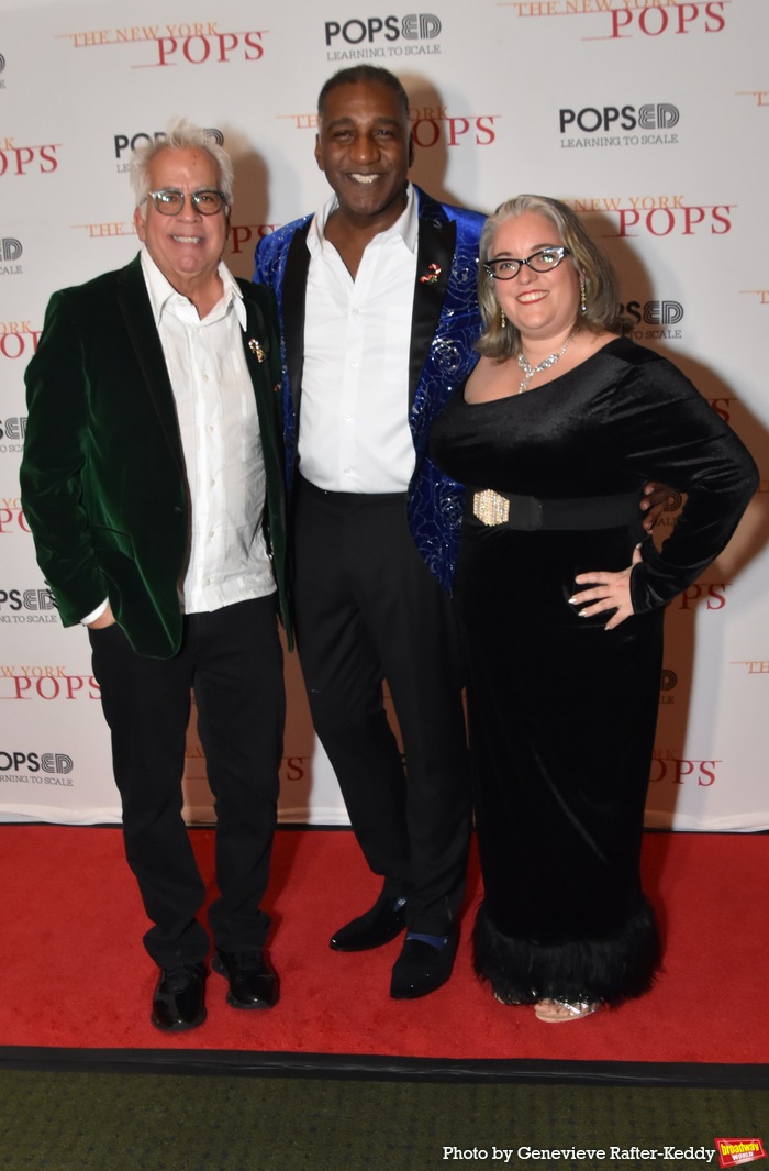 Richard Jay-Alexander,  Norm Lewis and Nellie Beavers Photo