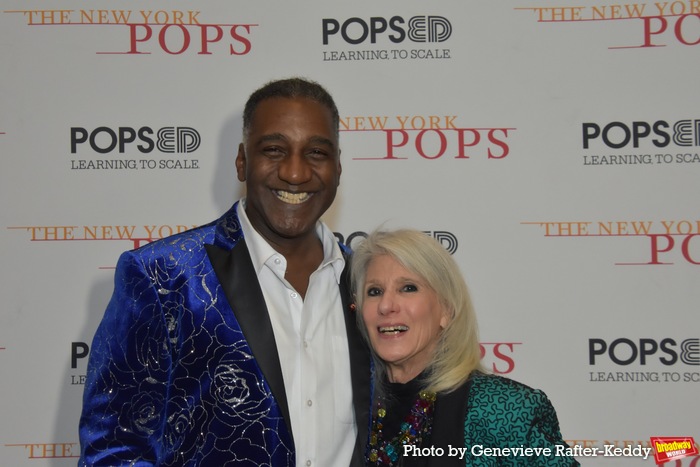  Norm Lewis and Jamie deRoy Photo