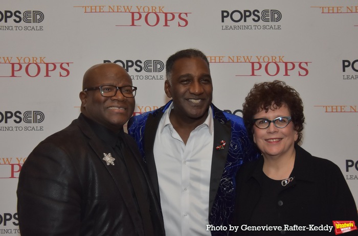 Pastor Bobby Lewis, Norm Lewis and Judith Clurman Photo