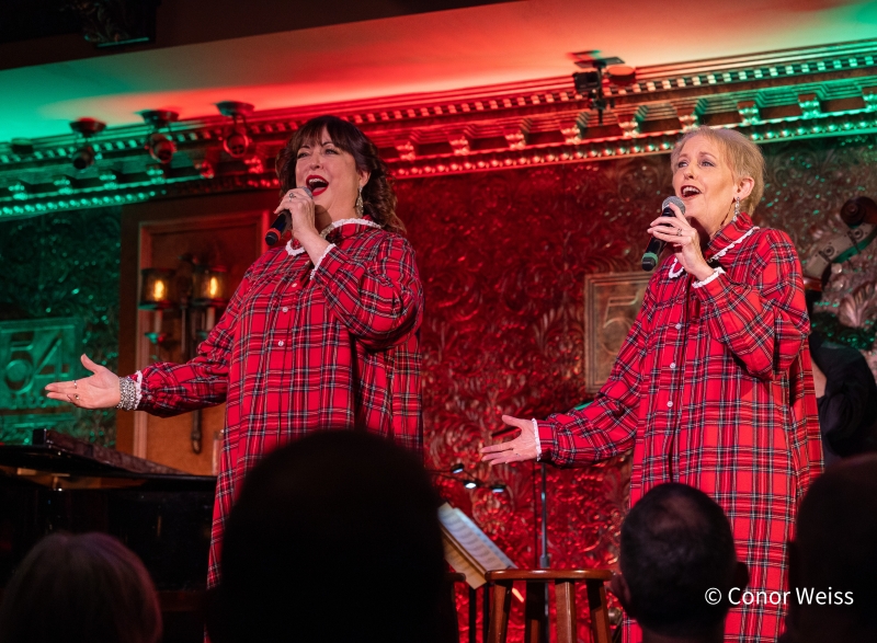 Photos: Ann Hampton Callaway and Liz Callaway Open YULETIDE REVELRY! at 54 Below Image