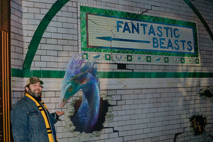 Photos: Dan Fogler Visits HARRY POTTER: THE EXHIBITION in NYC Image