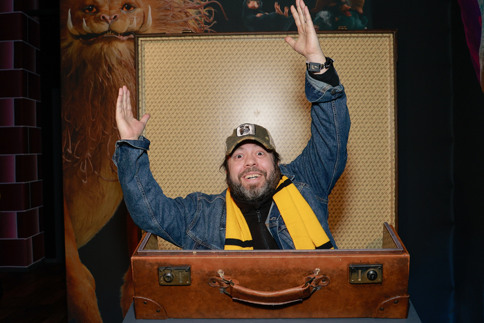 Photos: Dan Fogler Visits HARRY POTTER: THE EXHIBITION in NYC Image