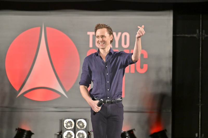 Feature: 'I AM LOKI' - TOM HIDDLESTON at TOKYO COMIC CON 2023 of CELEBRITY STAGE 