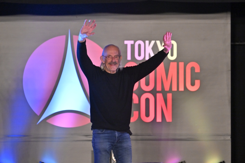 Feature: BACK TO TOKYO - CHRISTOPHER LLOYD AT TOKYO COMIC CON 2023 OF CELEBRITY STAGE 