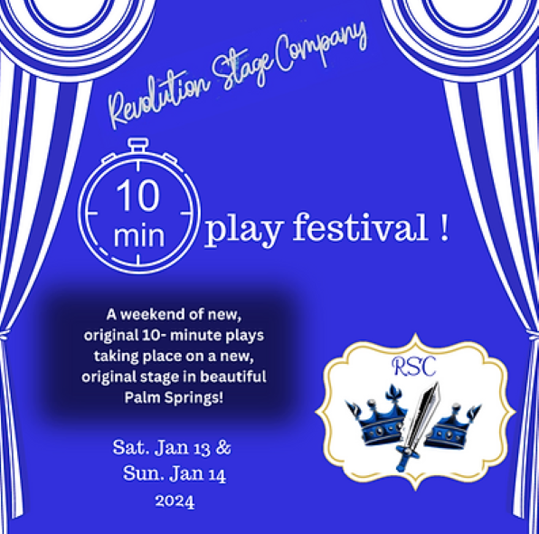 Previews: TEN MINUTE PLAY FESTIVAL at Revolution Stage Company Image