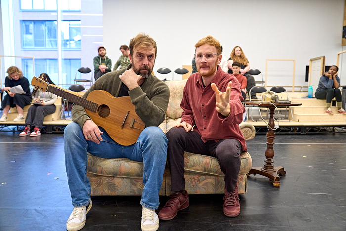 Photos: Inside Rehearsals for JUST FOR ONE DAY at The Old Vic Image
