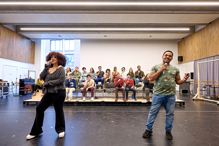 Photos: Inside Rehearsals for JUST FOR ONE DAY at The Old Vic Image