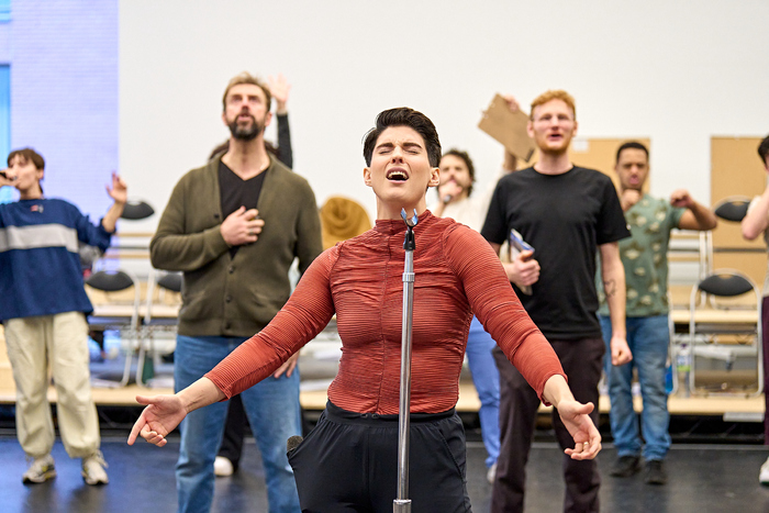 Photos: Inside Rehearsals for JUST FOR ONE DAY at The Old Vic Image