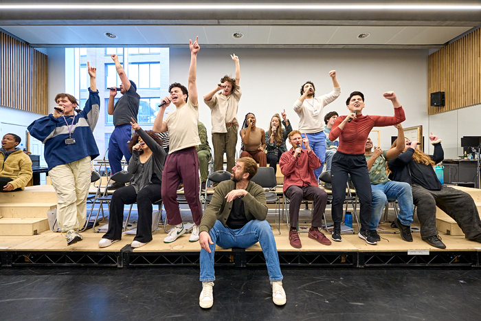 Photos: Inside Rehearsals for JUST FOR ONE DAY at The Old Vic Image