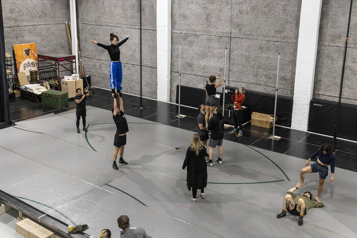 Photos: Go Inside Rehearsals for WATER FOR ELEPHANTS on Broadway Image