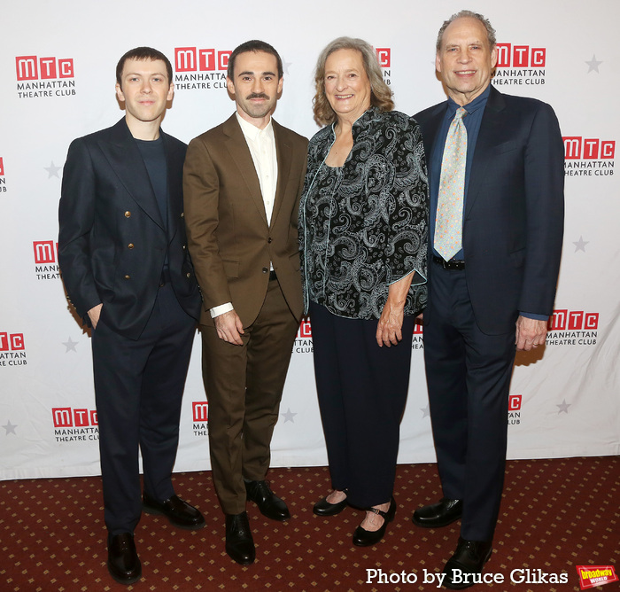 Ethan Haberfield, Ari Brand, Nancy Robinette and Daniel Oreskes Photo