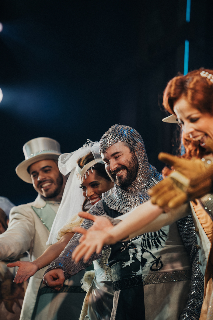 Photos: Alex Brightman Takes First Bows in SPAMALOT on Broadway Image