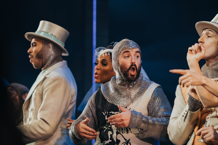 Photos: Alex Brightman Takes First Bows in SPAMALOT on Broadway Image